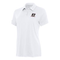 Women's Antigua White Anaheim Ducks Reprocess Polo