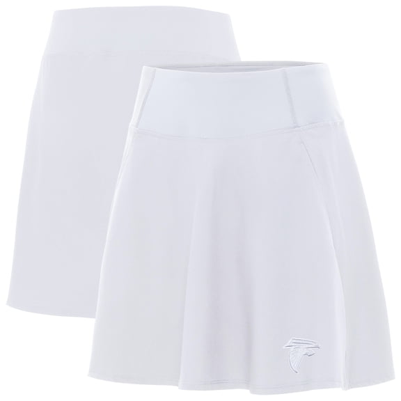 Women's Antigua White Atlanta Falcons Chip Skort