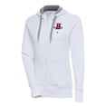 thumbnail image 1 of Women's Antigua White Baltimore Elite Giants Victory Full-Zip Hoodie, 1 of 1