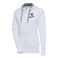thumbnail image 1 of Women's Antigua  White Beloit Sky Carp Victory Full-Zip Hoodie, 1 of 1