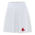 thumbnail image 1 of Women's Antigua White Boston Red Sox Chip Skort, 1 of 1