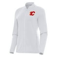 thumbnail image 1 of Women's Antigua White Calgary Flames Continual Full-Zip Jacket, 1 of 1