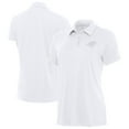 thumbnail image 1 of Women's Antigua  White Carolina Panthers Reprocess Polo, 1 of 4