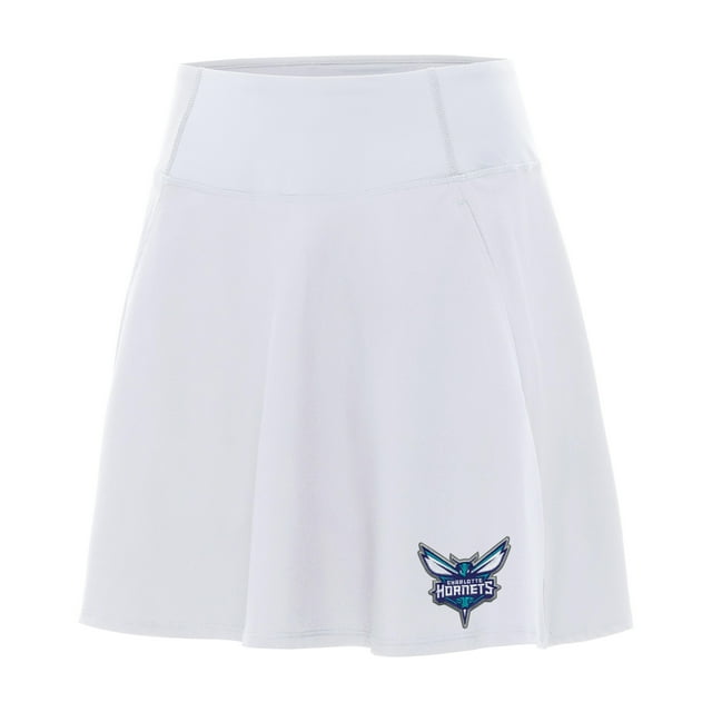 Women's Antigua White Charlotte Hornets Chip Skort