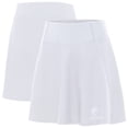 thumbnail image 1 of Women's Antigua White Cleveland Browns Chip Skort, 1 of 4