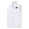 thumbnail image 1 of Women's Antigua White Colorado Buffaloes Experience Full-Zip Vest, 1 of 1