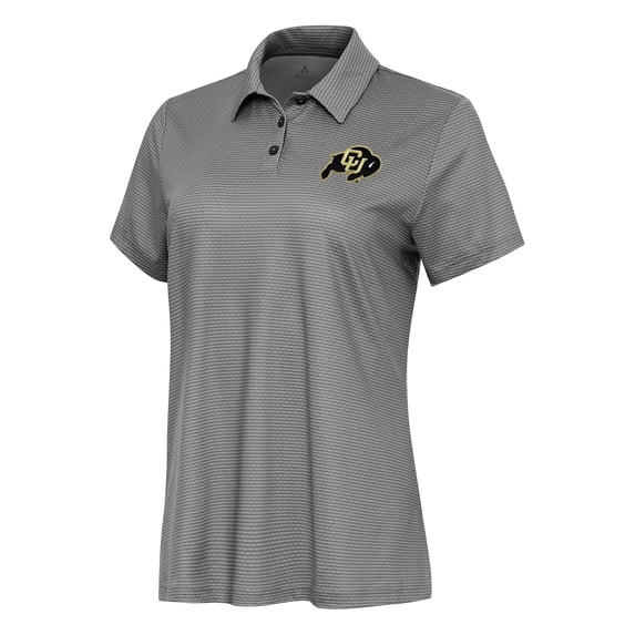 Women's Antigua White Colorado Buffaloes Rings Polo
