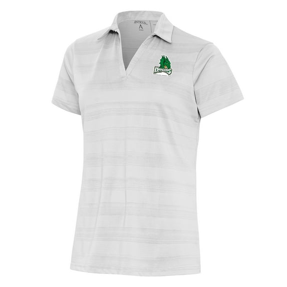 Women's Antigua White Dayton Dragons Compass Polo