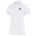 thumbnail image 1 of Women's Antigua White Delaware Blue Coats Tribute Polo, 1 of 1