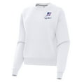 thumbnail image 1 of Women's-Antigua  White Denny Hamlin Victory Crewneck Pullover Sweatshirt, 1 of 1