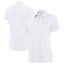 Women's Antigua  White Detroit Lions Reprocess Polo