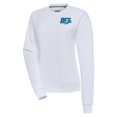 thumbnail image 1 of Women's Antigua  White Detroit Lions Victory Pullover Sweatshirt, 1 of 1