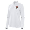 thumbnail image 1 of Women's Antigua White Florida Panthers Reprocess Quarter-Zip Top, 1 of 1