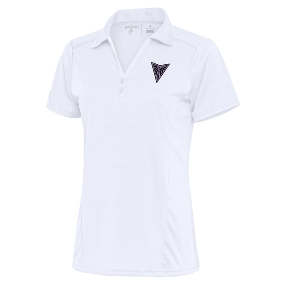 Women's Antigua White Golden State Valkyries Tribute Polo