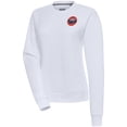 thumbnail image 1 of Women's Antigua  White Houston Astros Cooperstown Victory Crewneck Pullover Sweatshirt, 1 of 1