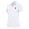 thumbnail image 1 of Women's Antigua White Houston Cougars Era Polo, 1 of 1