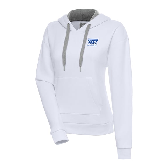 Women's Antigua White Jey Uso Victory Pullover Hoodie