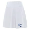 thumbnail image 1 of Women's Antigua White Kansas City Royals Chip Skort, 1 of 1