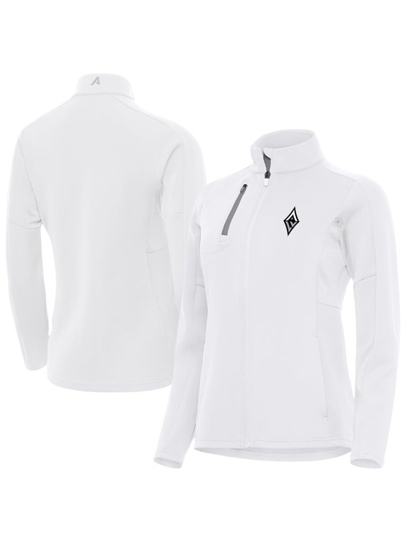 Women's Antigua White Las Vegas Aces Generation Full-Zip Jacket