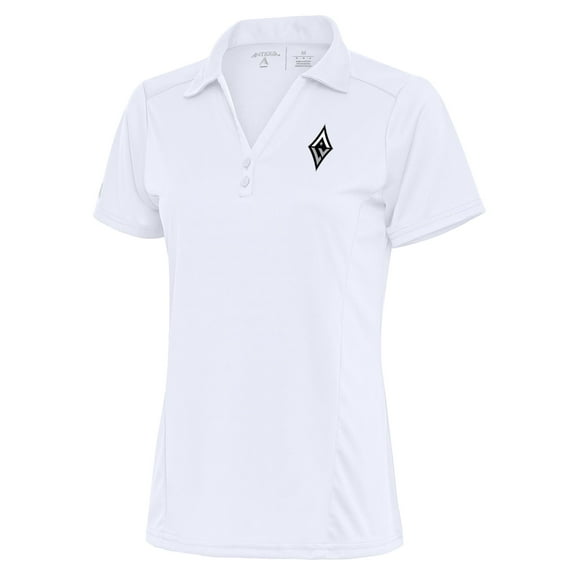 Women's Antigua White Las Vegas Aces Tribute Polo