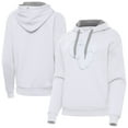 thumbnail image 1 of Women's Antigua  White Los Angeles Rams Victory Pullover Hoodie, 1 of 3
