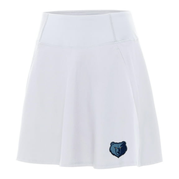 Women's Antigua White Memphis Grizzlies Chip Skort