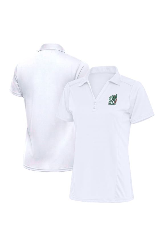 Women's Antigua White Mexico National Team Statement Polo