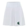 thumbnail image 1 of Women's Antigua White Michigan State Spartans Chip Skort, 1 of 1