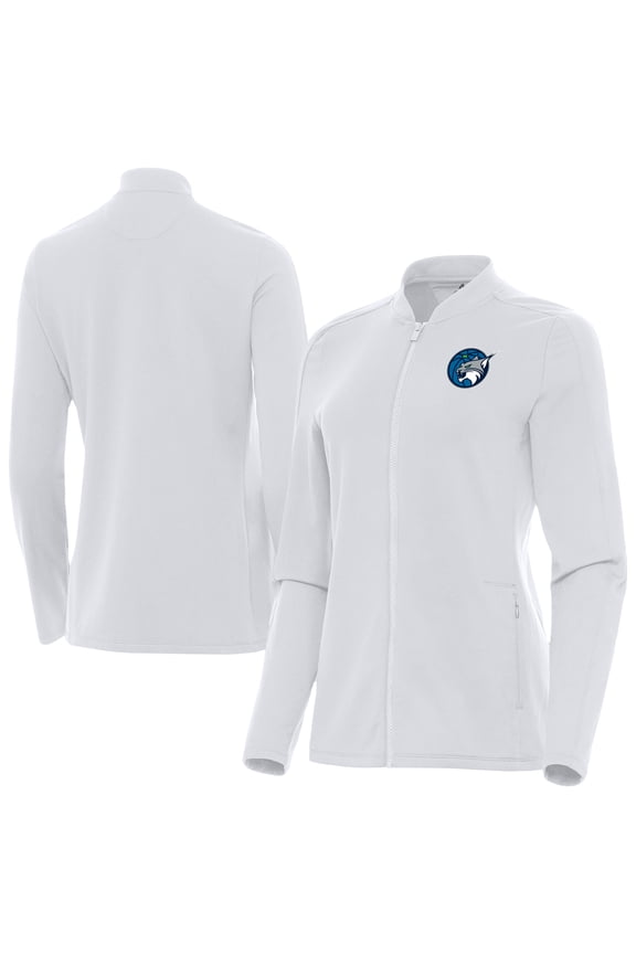 Women's Antigua White Minnesota Lynx Continual Full-Zip Jacket