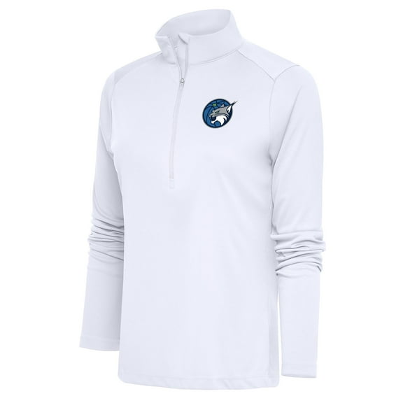 Women's Antigua White Minnesota Lynx Tribute Half-Zip Top