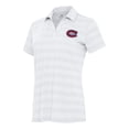 thumbnail image 1 of Women's Antigua White Montreal Canadiens Tunnel Polo, 1 of 1