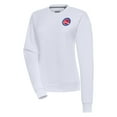 thumbnail image 1 of Women's Antigua White Motor City Cruise Victory Pullover Sweatshirt, 1 of 1