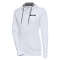 thumbnail image 1 of Women's Antigua  White NASCAR Victory Full-Zip Hoodie, 1 of 1
