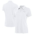 thumbnail image 1 of Women's Antigua  White New England Patriots Reprocess Polo, 1 of 4