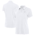 thumbnail image 1 of Women's Antigua  White New Orleans Saints Reprocess Polo, 1 of 4