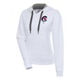 thumbnail image 1 of Women's Antigua White New York Cubans Victory Pullover Hoodie, 1 of 1