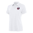thumbnail image 1 of Women's Antigua White New York Islanders Reprocess Polo, 1 of 1