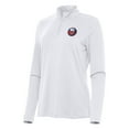 thumbnail image 1 of Women's Antigua White New York Islanders Reprocess Quarter-Zip Top, 1 of 1