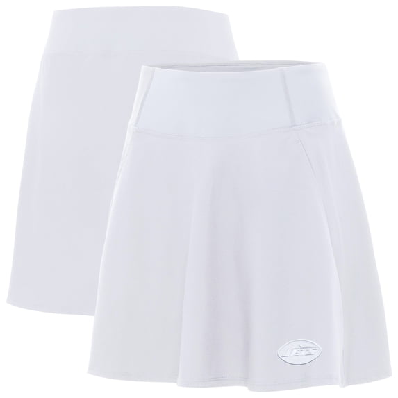 Women's Antigua White New York Jets Chip Skort