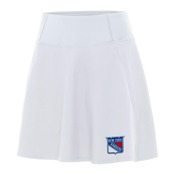 Women's Antigua White New York Rangers Chip Skort