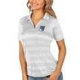 thumbnail image 1 of Women's Antigua White New York Rangers Compass Polo, 1 of 1