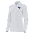 thumbnail image 1 of Women's Antigua White New York Rangers Continual Full-Zip Jacket, 1 of 1