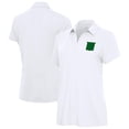 thumbnail image 1 of Women's Antigua  White New York Rangers St. Patrick Era V-Neck Polo, 1 of 1