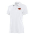 thumbnail image 1 of Women's Antigua White Oklahoma State Cowboys Reprocess Polo, 1 of 1