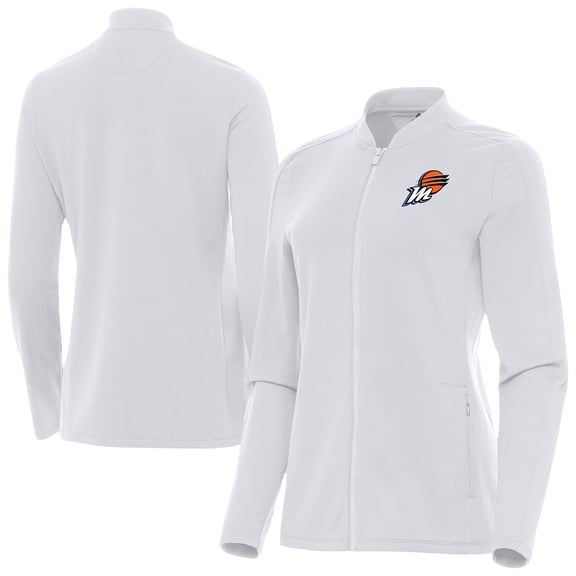 Women's Antigua White Phoenix Mercury Continual Full-Zip Jacket