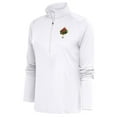 thumbnail image 1 of Women's Antigua White Pittsburgh Crawfords Tribute Half-Zip Pullover Top, 1 of 1