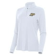 thumbnail image 1 of Women's Antigua White Purdue Boilermakers Intent Quarter-Zip Top, 1 of 1