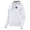 thumbnail image 1 of Women's Antigua  White Racing Louisville FC Victory Full-Zip Hoodie, 1 of 1