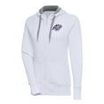 thumbnail image 1 of Women's Antigua  White Reno Aces Victory Full-Zip Hoodie, 1 of 1