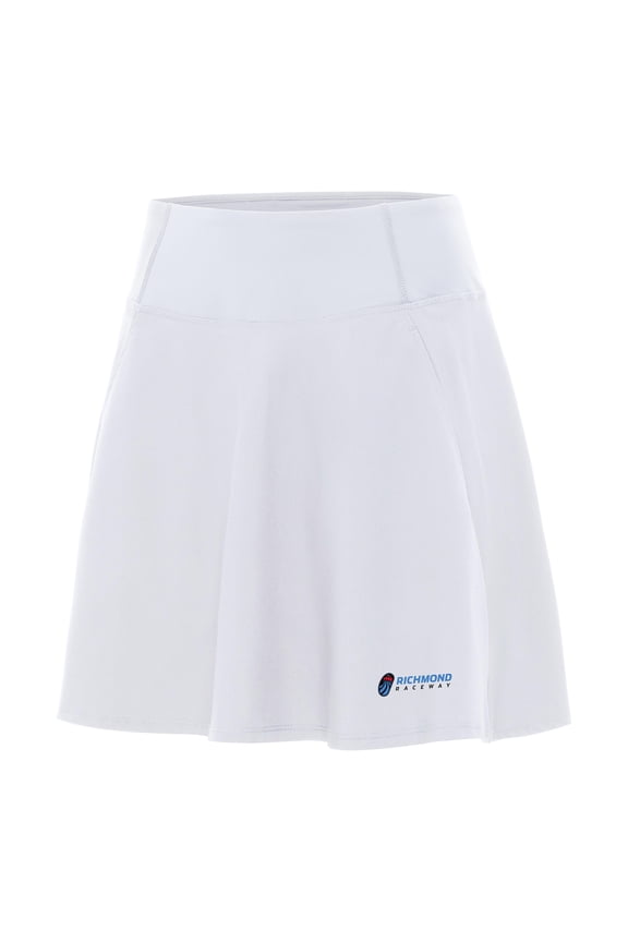 Women's-Antigua  White Richmond Raceway Chip Skort